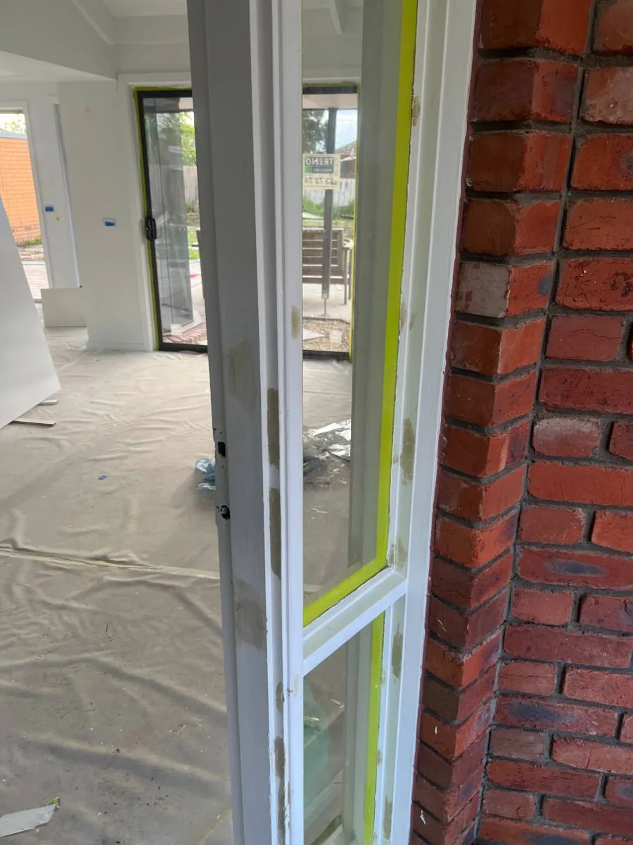 Painted entrance frame, a general Liam Painting project example